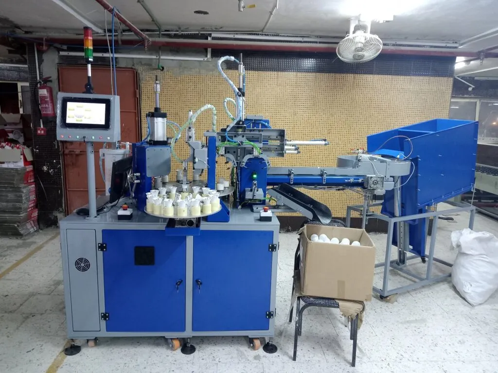 Development of an LED bulb assembly line